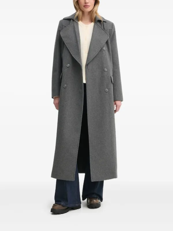 Gestuz double-breasted Coat | Grey | FARFETCH