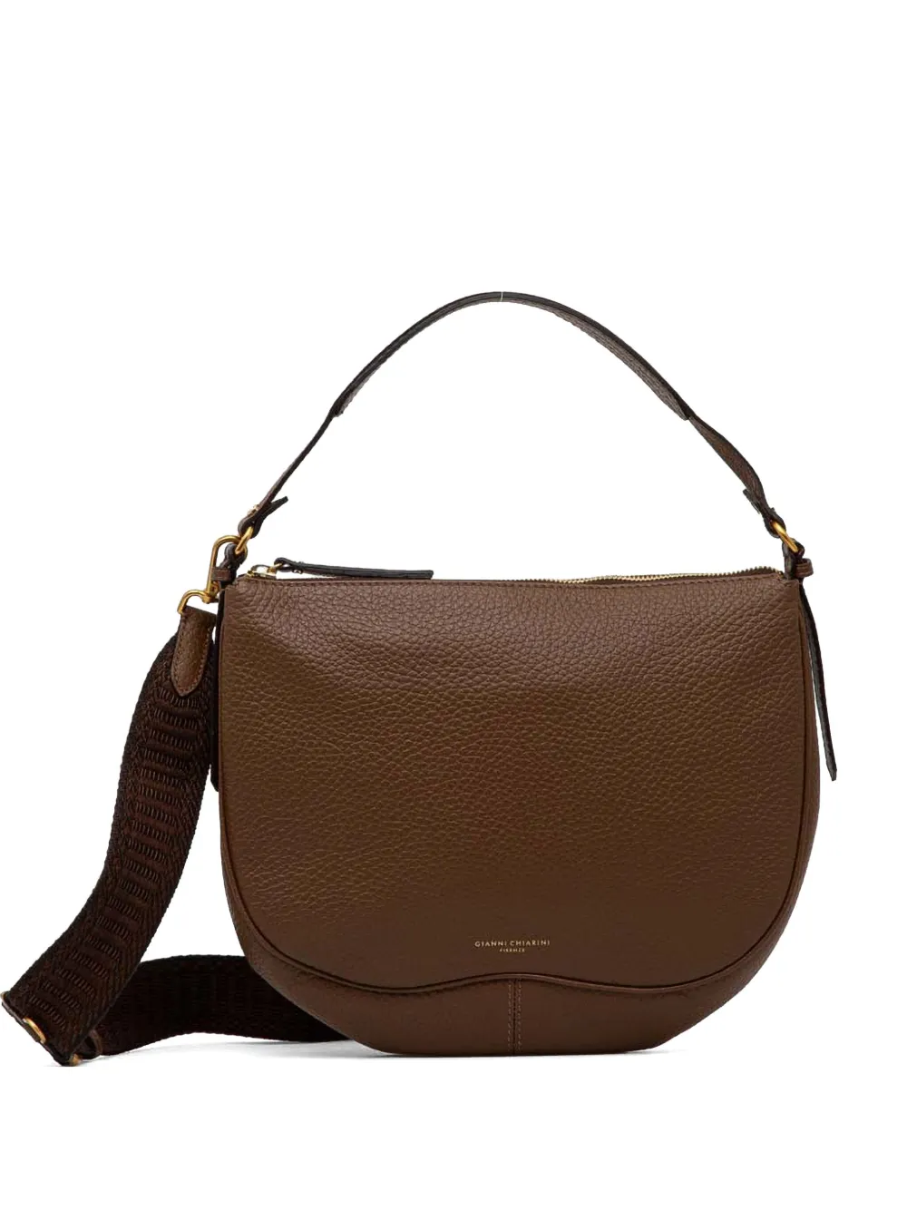 GIANNI CHIARINI Chiara ショルダーバッグ - ブラウン GIANNI CHIARINI Chiara ショルダーバッグ - ブラウン