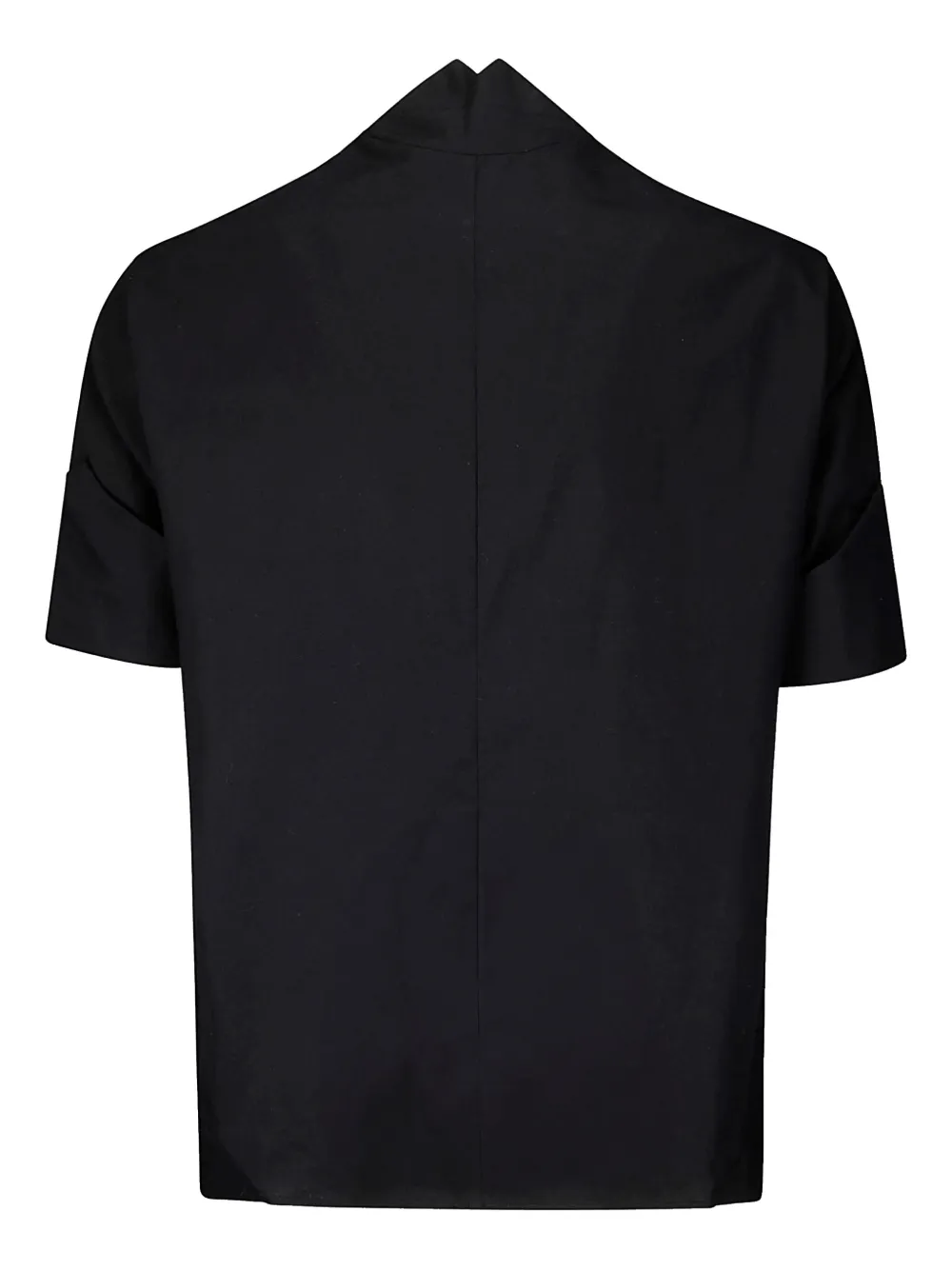 Noir Kei Ninomiya cotton shirt - Zwart