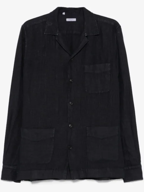 Boglioli linen overshirt