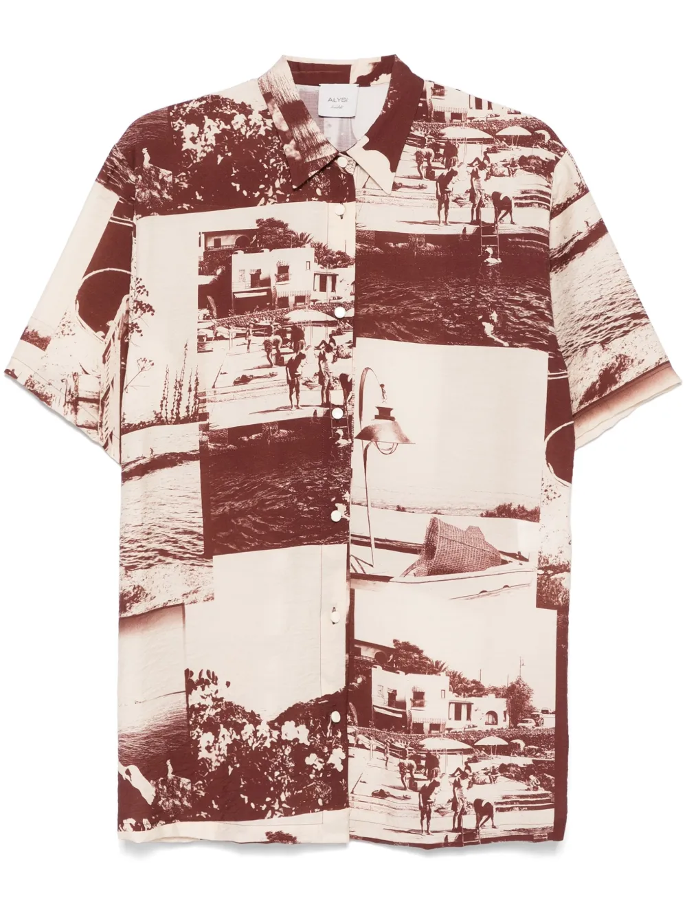 Alysi camisa estampada | marrón | Image 1