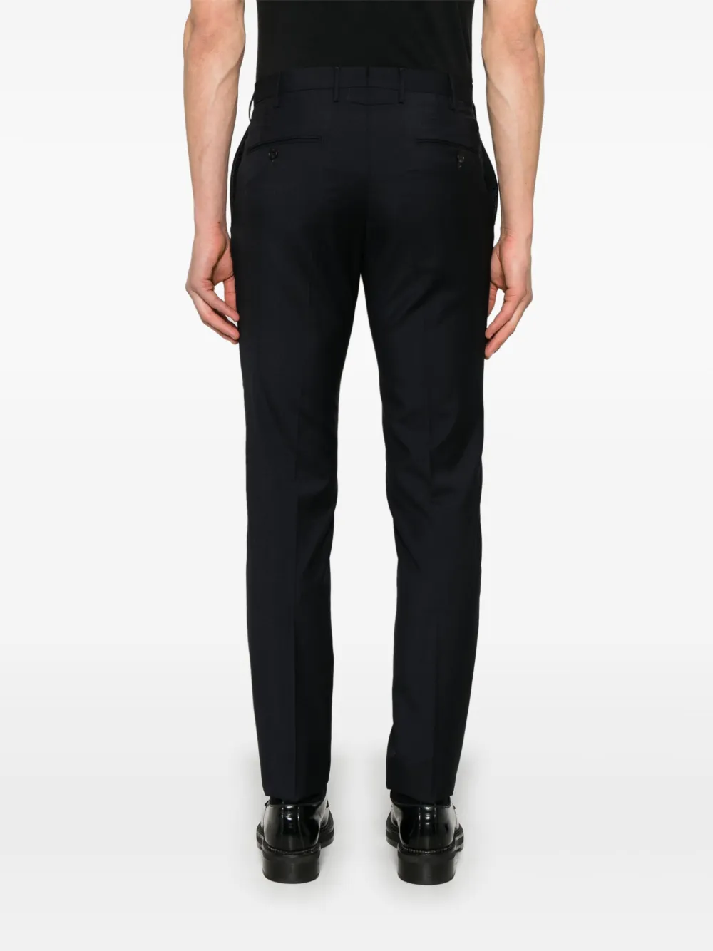 Incotex Wollen broek Blauw