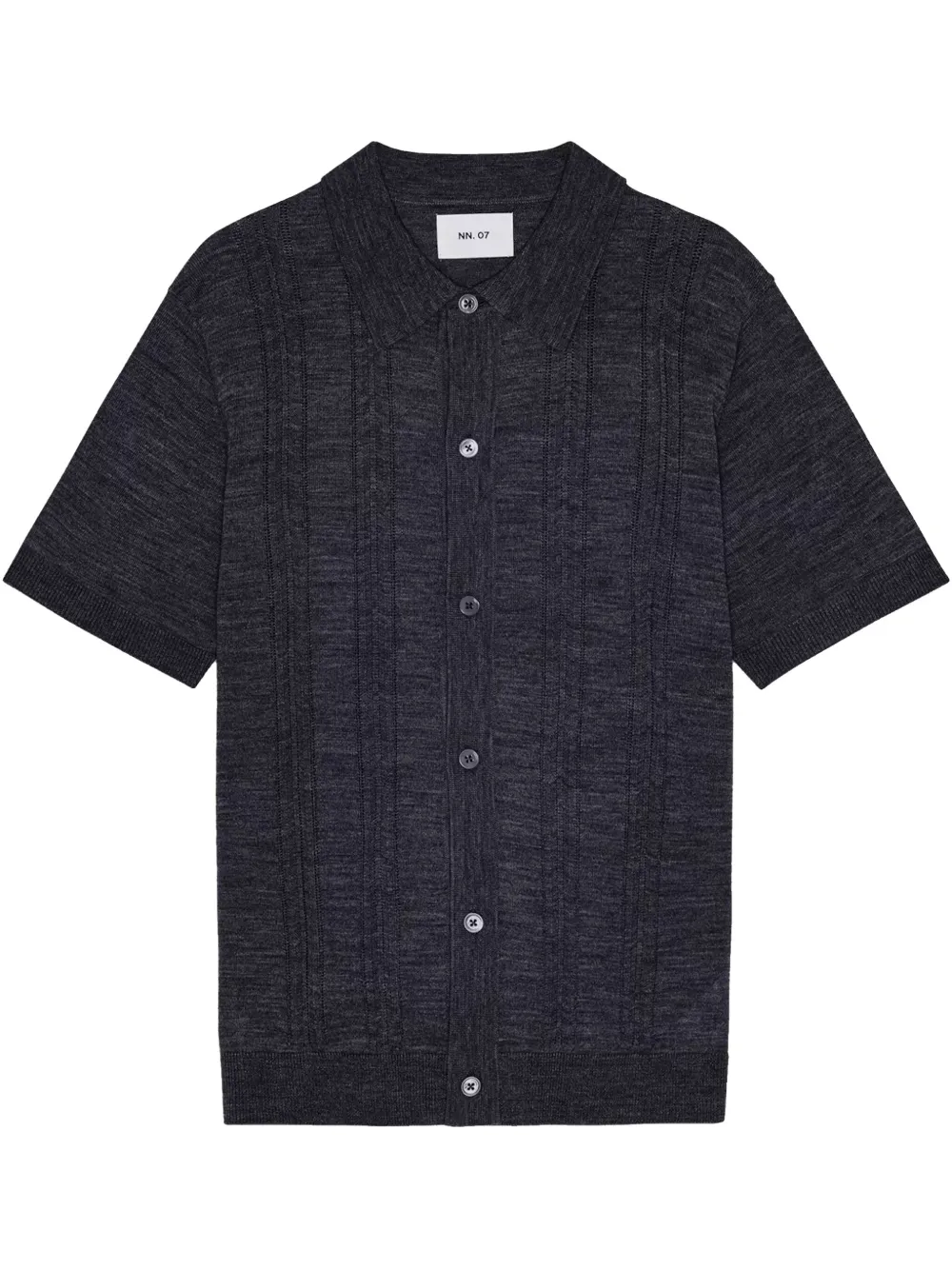 NN07 camisa tejida | azul | Image 1