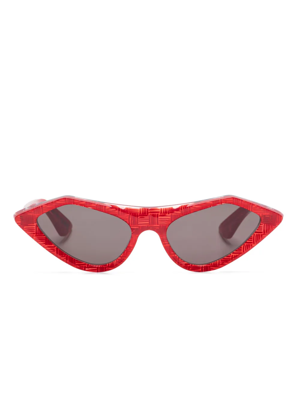 sculpted-frame sunglasses