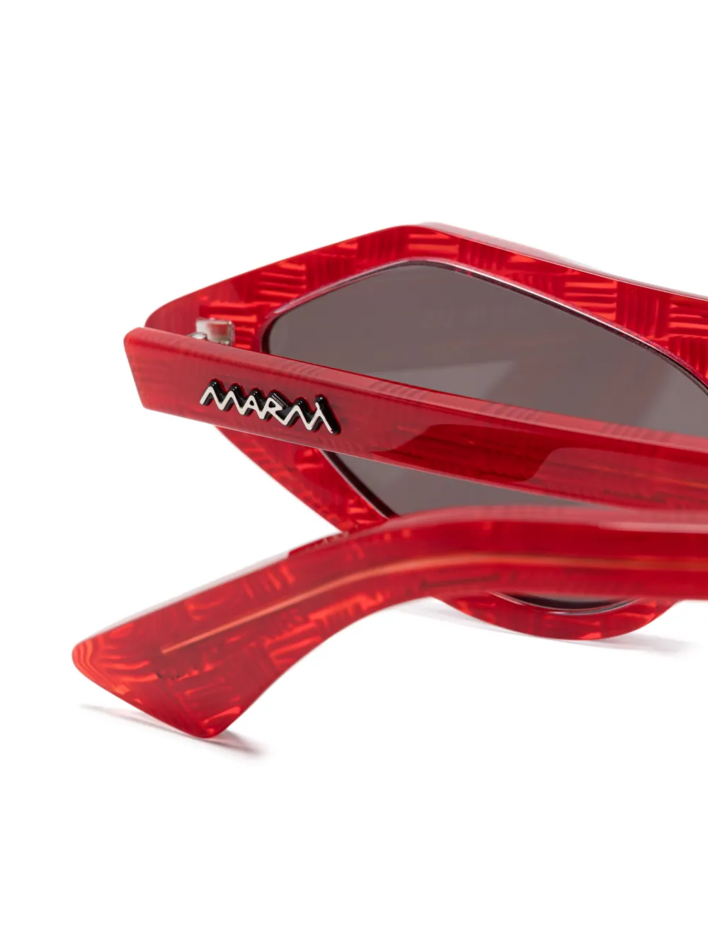 sculpted-frame sunglasses