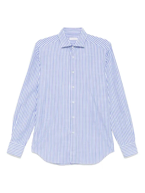 Glanshirt striped shirt