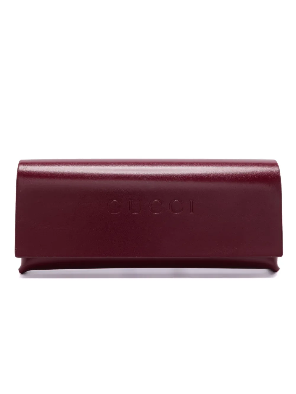 Gucci Eyewear Zonnebril met vierkant montuur Zwart