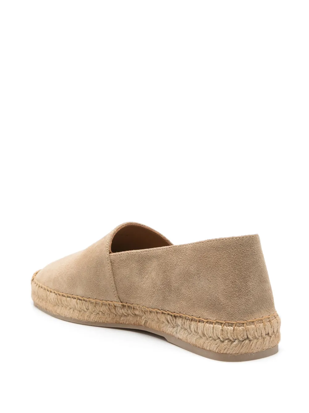 Kiton suede espadrilles Beige