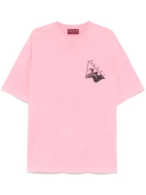 GUCCI グッチ tシャツ ピンク 838011XJHG55033 楽天市場】【広尾店】 グッチ GUCCI ロゴプリント Tシャツ