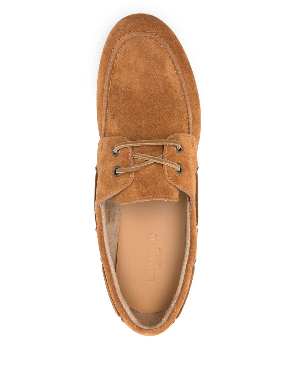 Lardini Escyrille boat shoes Brown