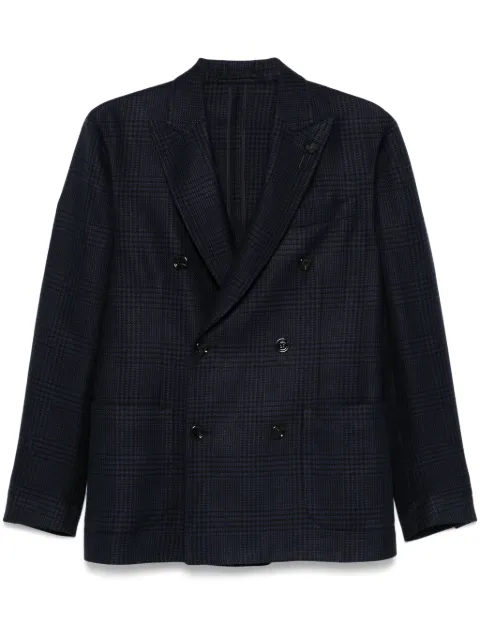 Lardini checked blazer