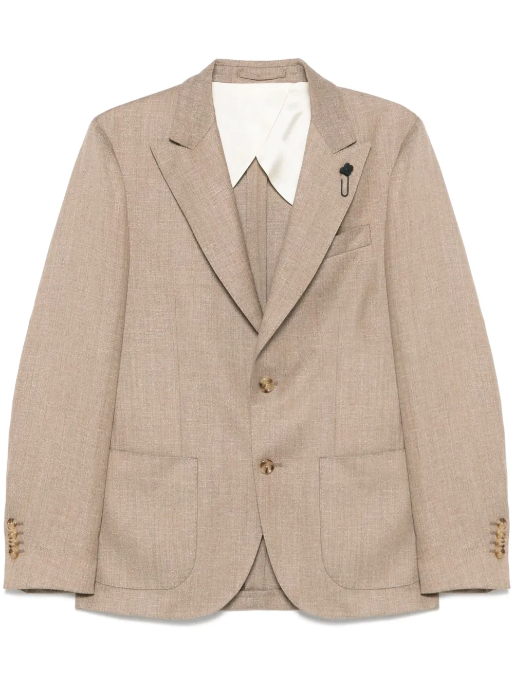 Lardini blazer con botones | marrón | Image 1