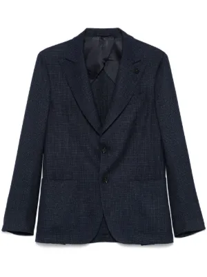Lardini デニムジャケット | ブルー | FARFETCH JP