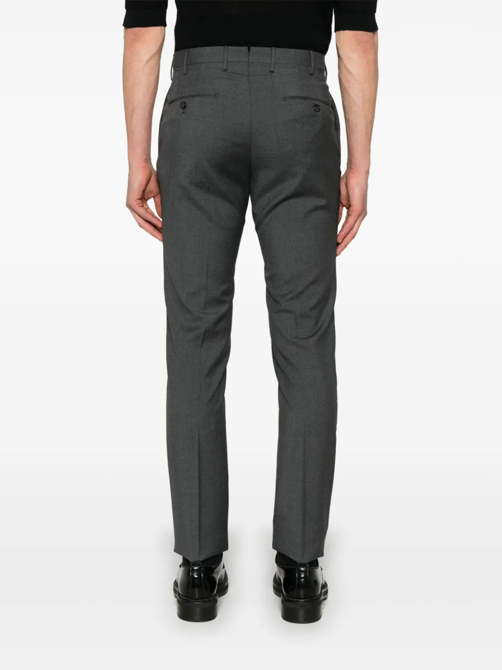 Incotex Wollen broek Grijs