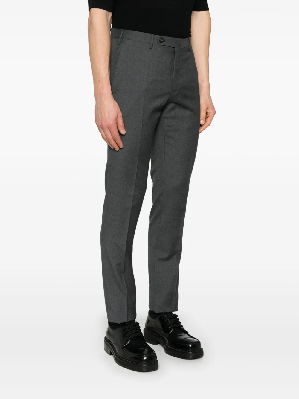 Incotex Wollen broek Grijs