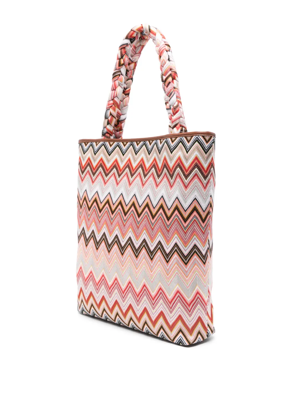 MISSONI ZIGZAG-WOVEN TOTE BAG