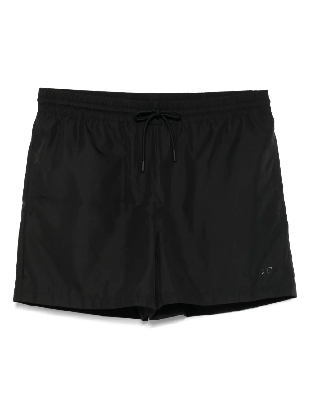 Gucci logo-print swim shorts | Black | Image 1