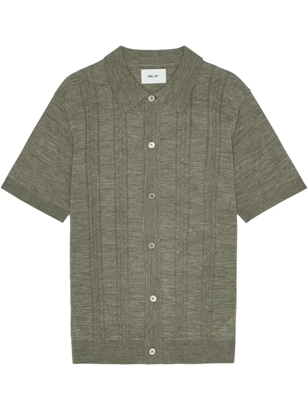 NN07 camisa tejida | verde | Image 1