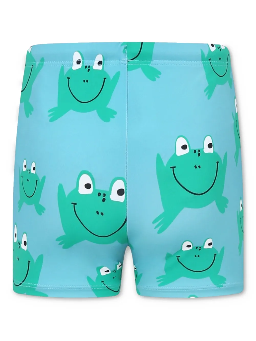 Stella McCartney Kids Frog-print swim trunks - Blauw