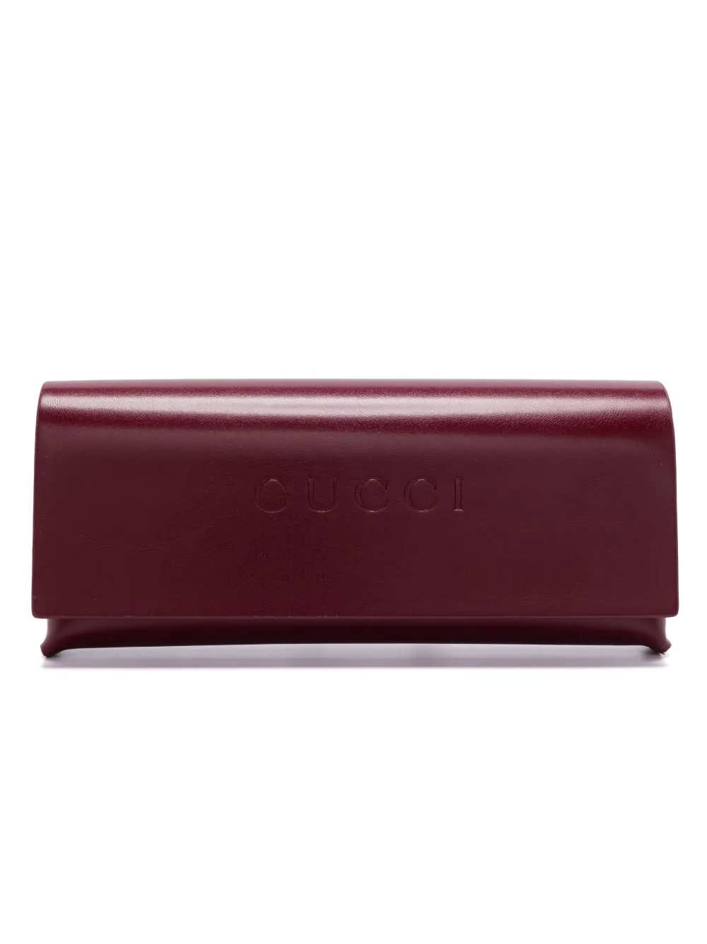 Gucci Eyewear Zonnebril met cat-eye montuur Zwart