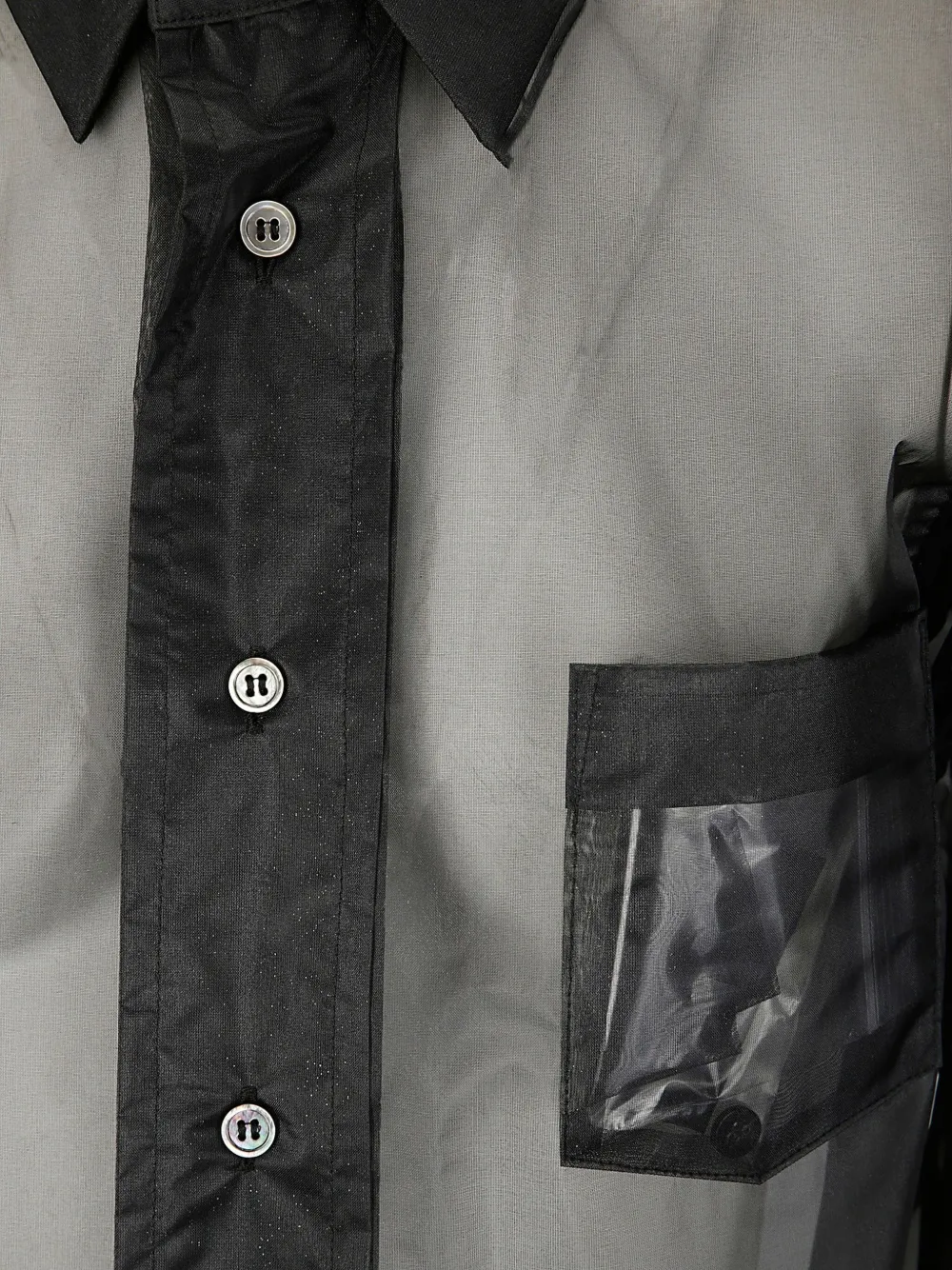 Comme Des Garçons ボタン シャツ | ブラック | FARFETCH JP