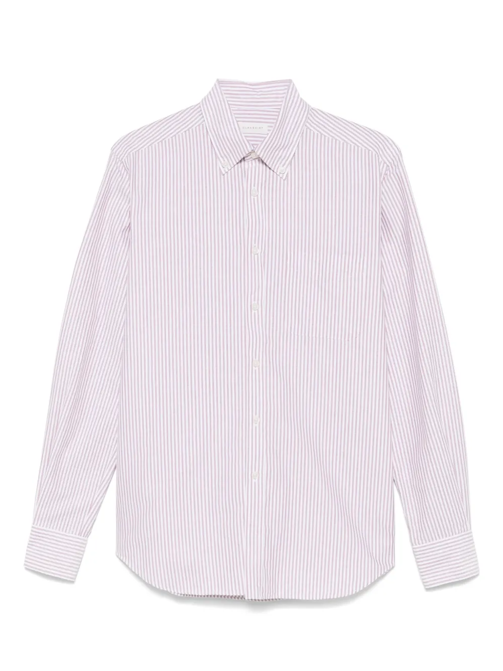 Glanshirt camisa con rayas estampadas | rojo | Image 1