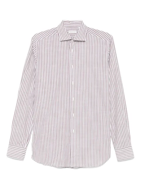 Glanshirt striped shirt