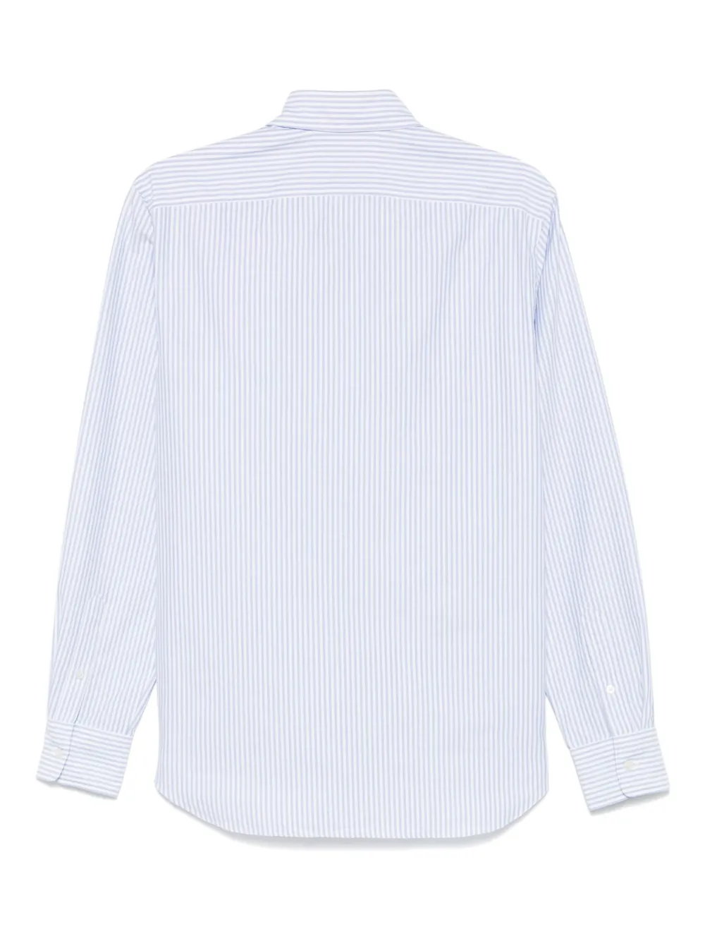 Glanshirt Gestreept overhemd - Blauw