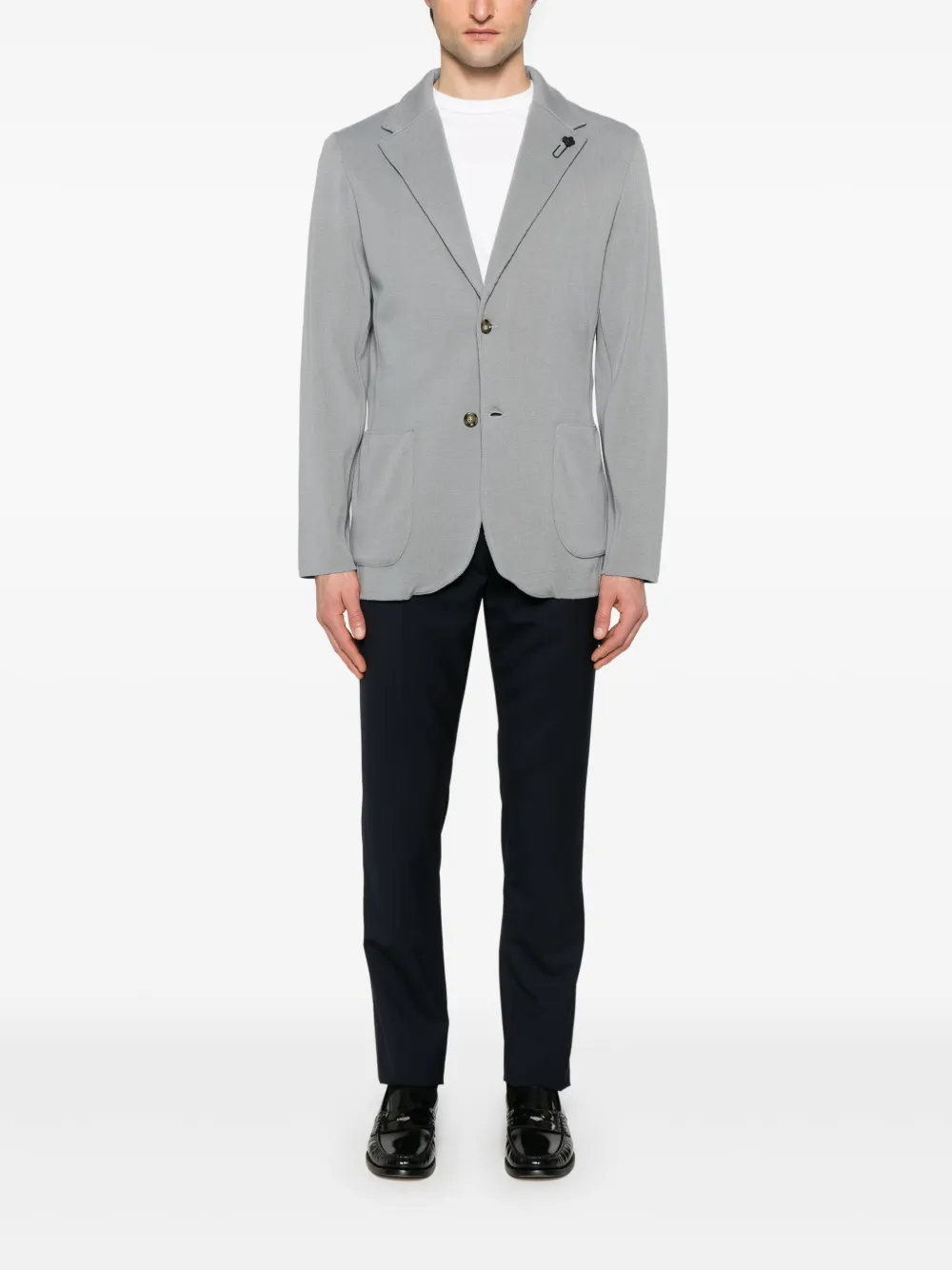 Lardini cotton blazer - Grijs