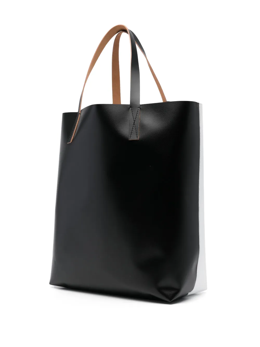 Marni Shopper met print Wit