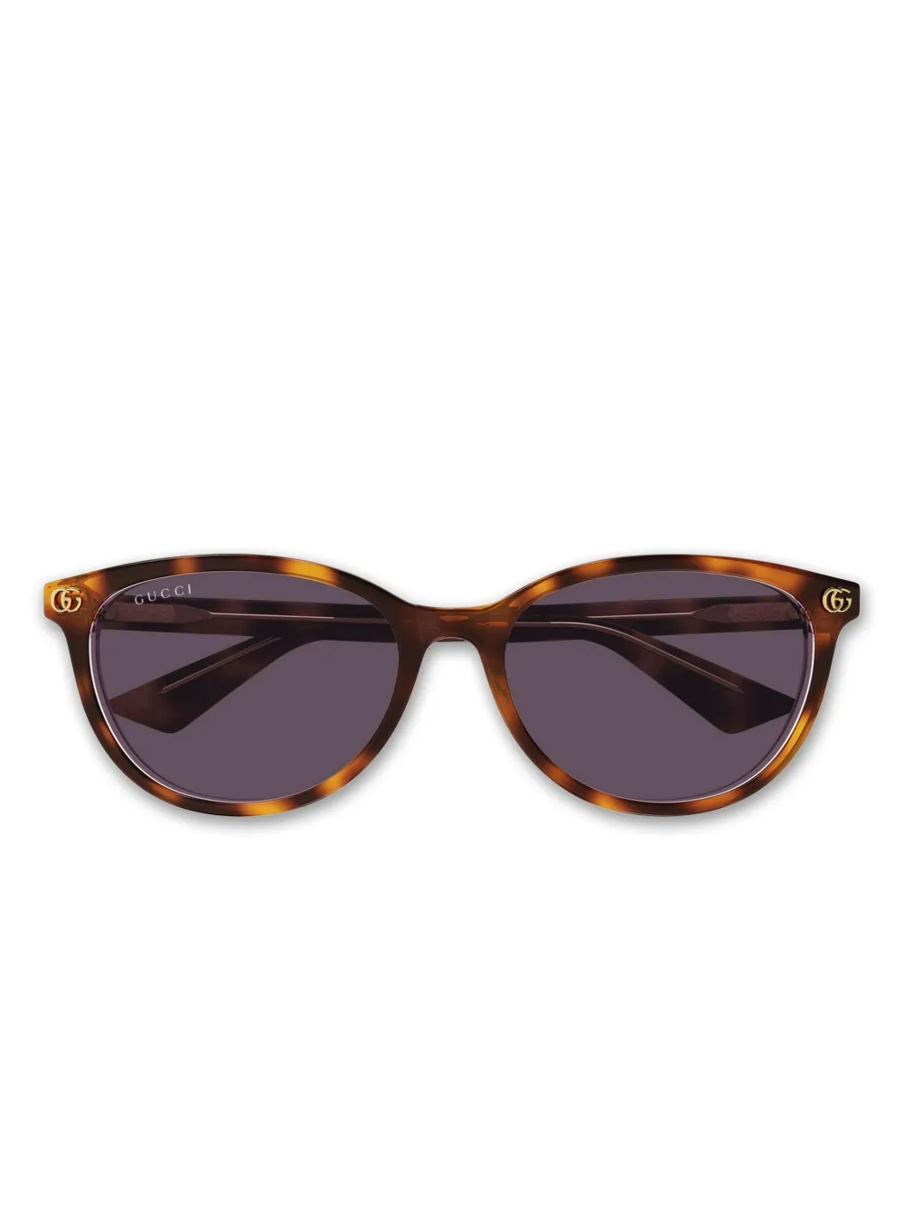 Gucci Tortoiseshell Sunglasses In Brown