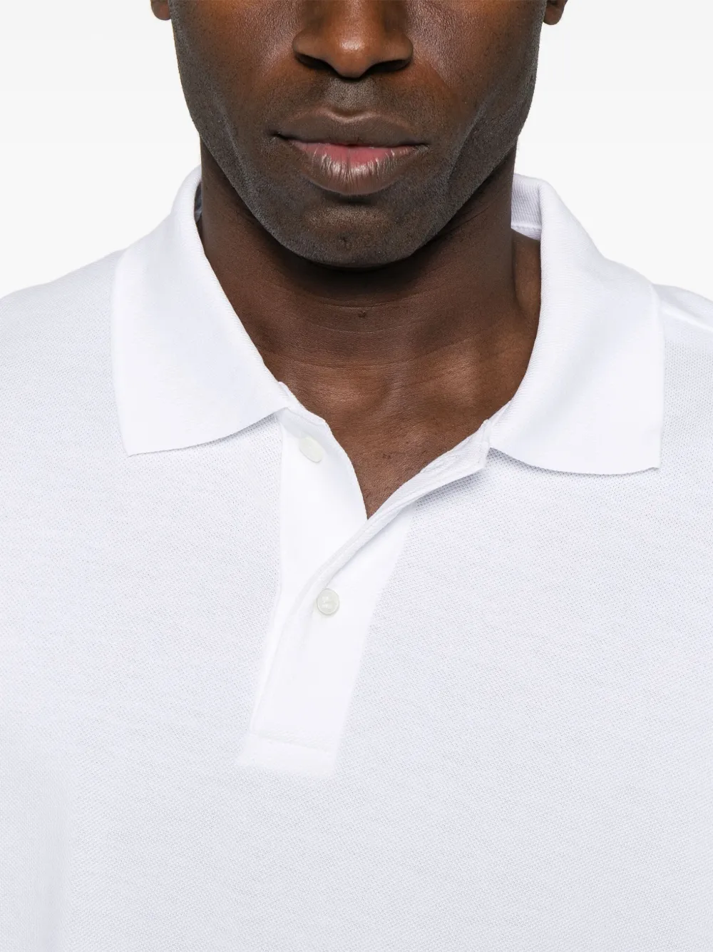 Comme Des Garçons Shirt Asymmetrisch poloshirt Wit