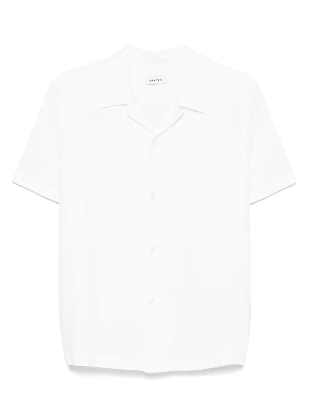 SANDRO short-sleeves shirt | White | Image 1
