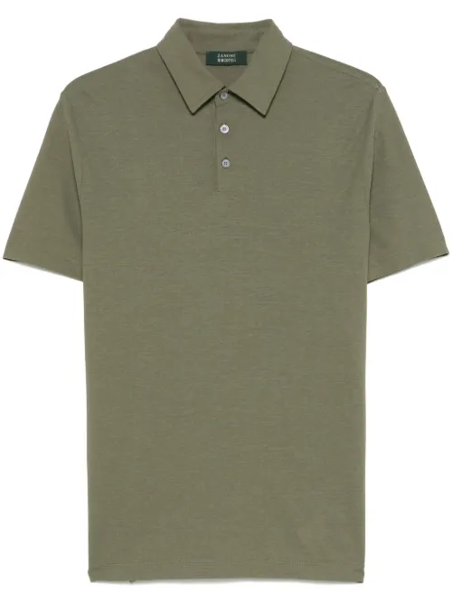 Polo en coton biologique - Zanone - Modalova