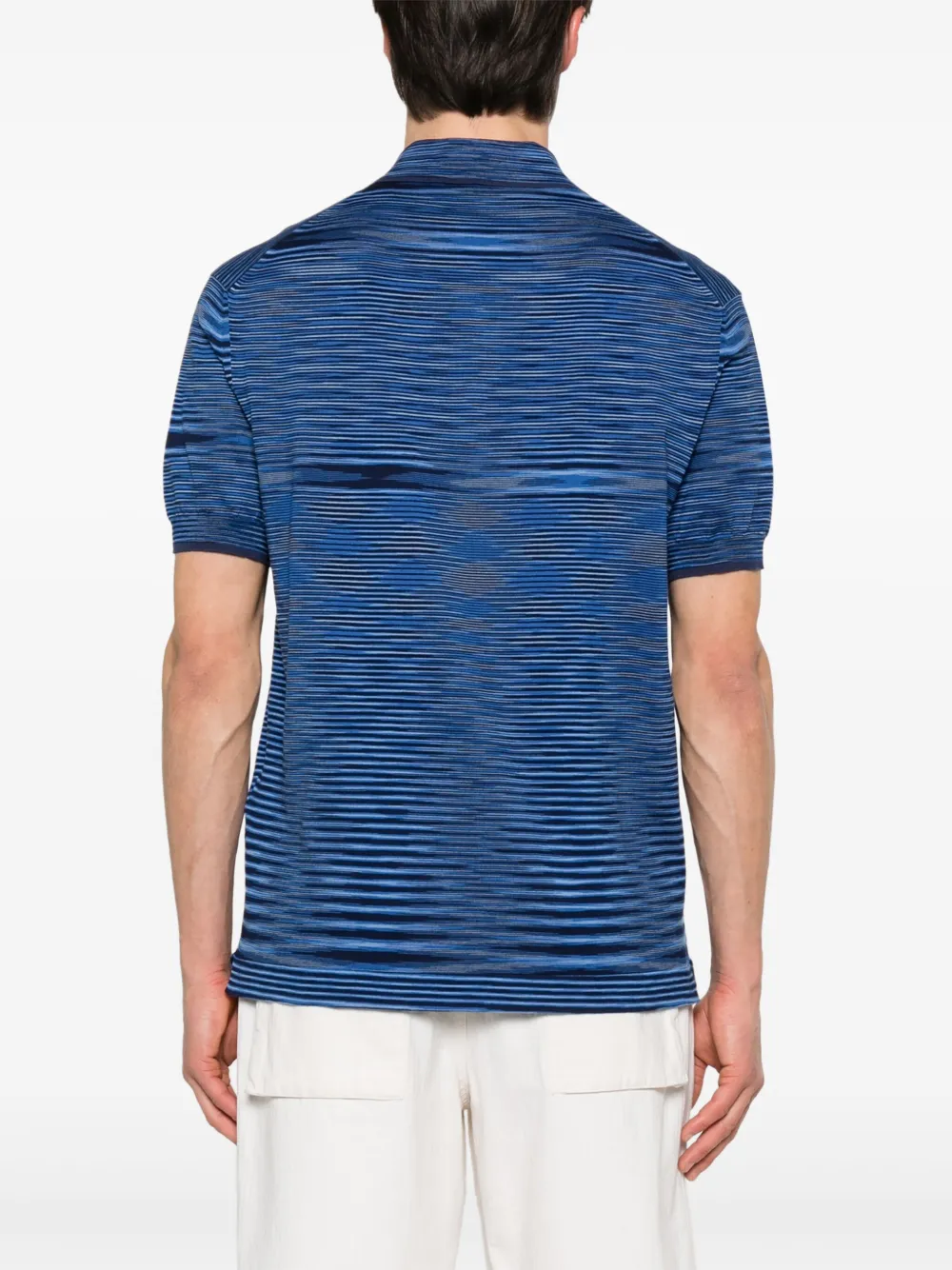 Missoni Gestreept poloshirt Blauw