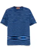 Missoni striped T-shirt - Blue