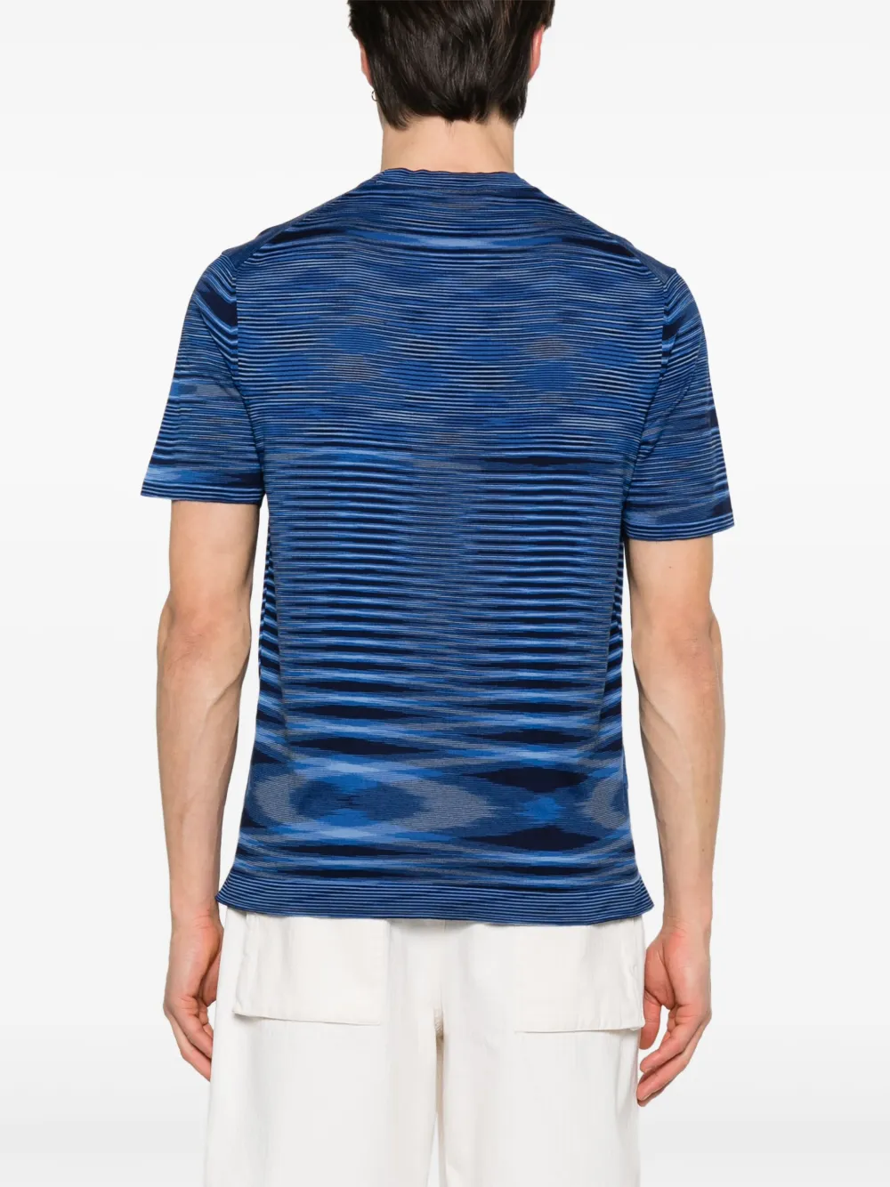 Missoni Gestreept T-shirt Blauw