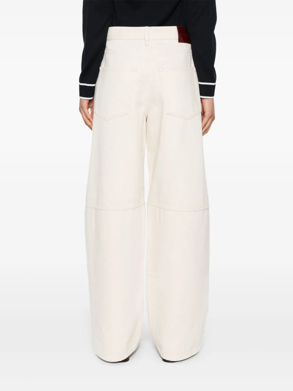 Gucci Jeans met toelopende pijpen Beige