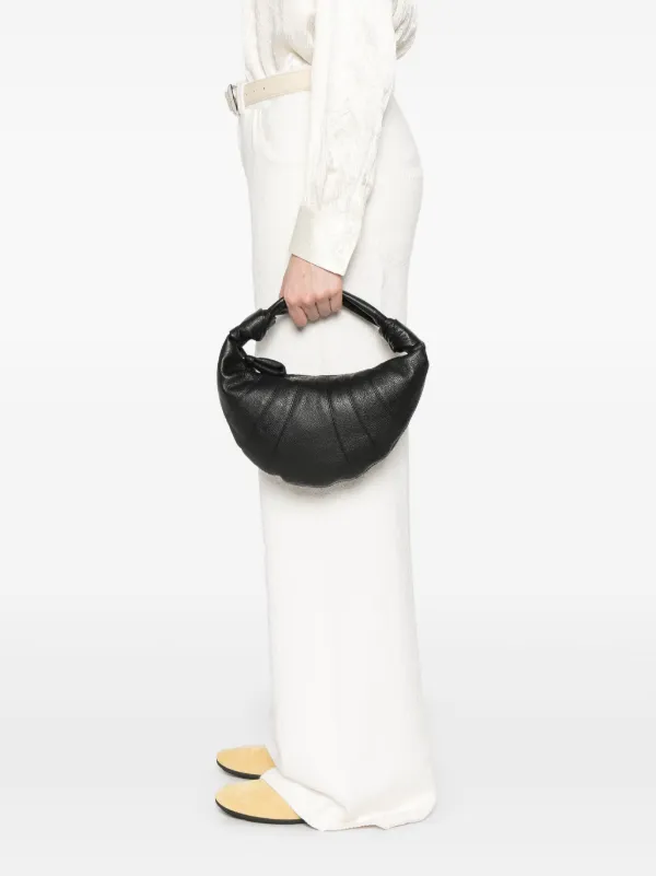 LEMAIRE Mini Fortune Croissant Tote Bag | Black | FARFETCH RO