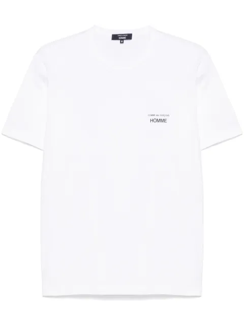 Comme des Garçons Homme playera con logo estampado