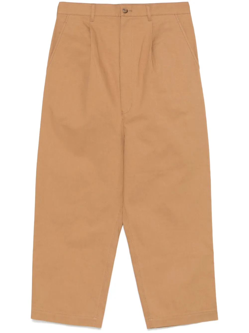 Comme des Garçons Homme Katoenen broek Bruin