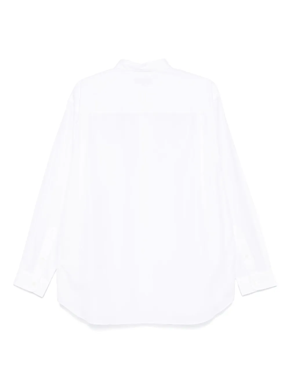 Comme des Garçons Homme Overhemd met geborduurd logo - Wit