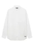 Comme des Garçons Homme logo-embroidered shirt - White