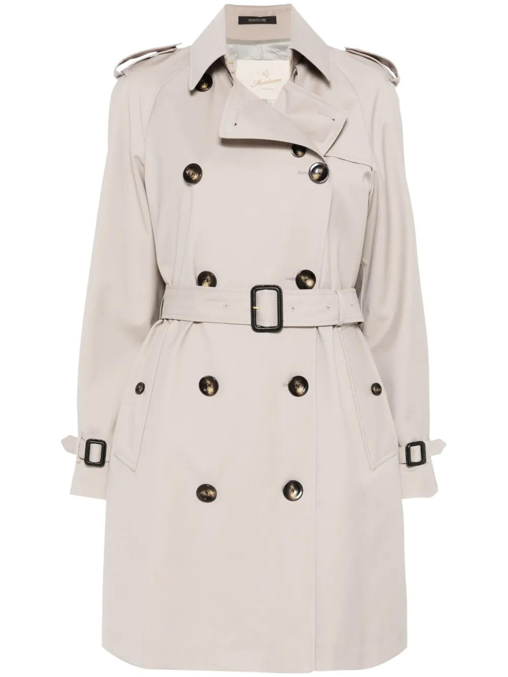 Montecore gabardina con botones | gris | Image 1