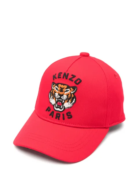 Kenzo Kids logo-embroidered cap