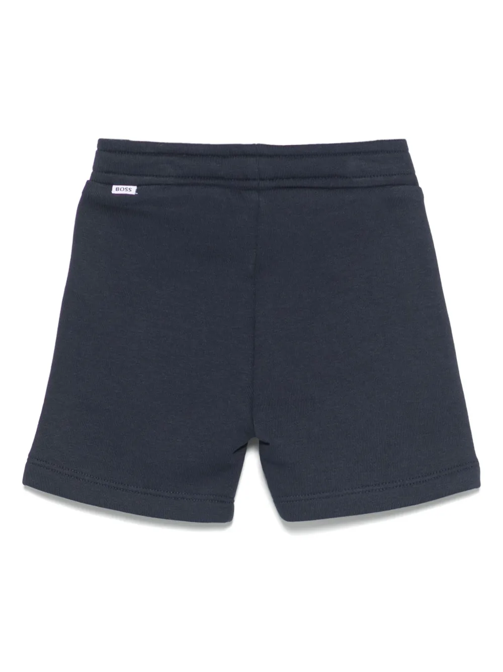 BOSS Kidswear Shorts met logoprint Blauw