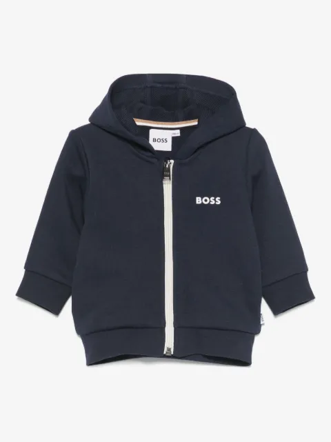 BOSS Kidswear hoodie con logo estampado