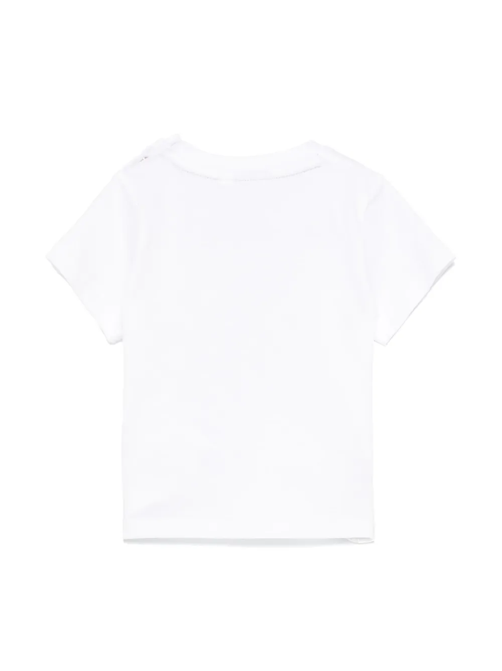 BOSS Kidswear Katoenen T-shirt - Wit