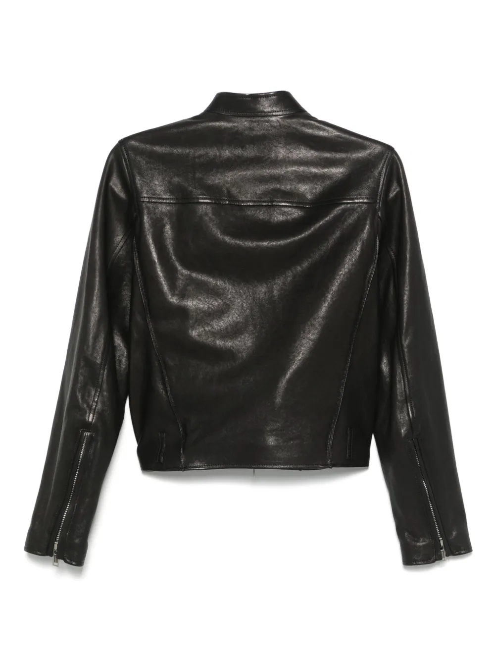 Ann Demeulemeester Ikra biker jacket - Zwart