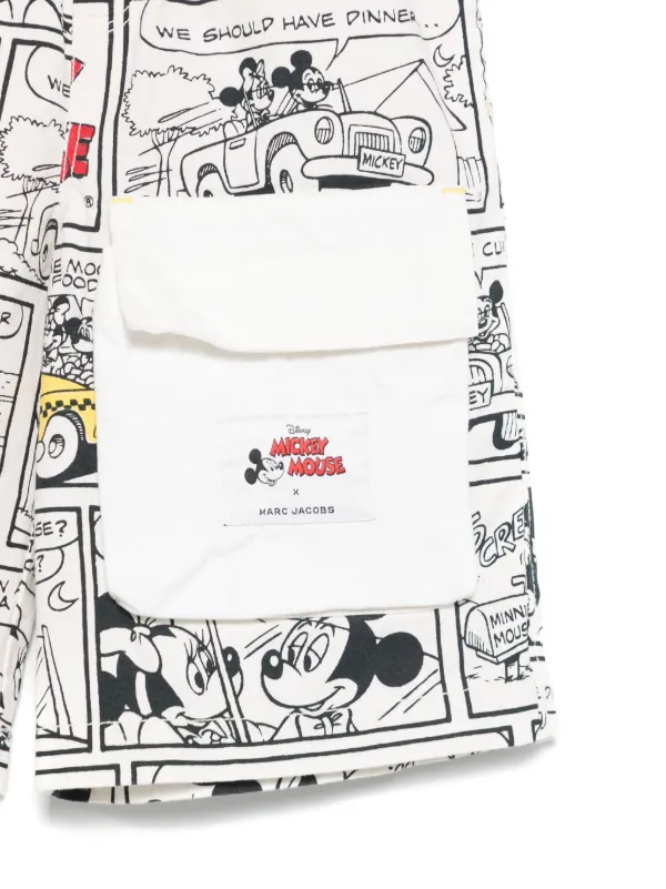 Marc Jacobs Kids x Mickey Mouse illustration-print Shorts